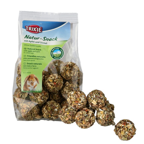 Natur Snack B�llchen Apfel/Dinkel 24�26 St./140 g (100g-2,13